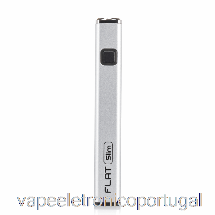 Vape Eletrônico Yocan Flat Slim 350mah Bateria Prata